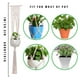thumbnail image 5 of Naiovety Colgador de macramé hecho a mano para plantas, flor/colgador de macetas para decoración de pared, patio, jardín, decoración para sala de Jardín y Patio No.14 Naiovety HA001777-14, 5 of 6