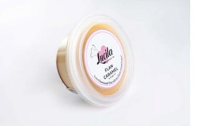 Caramel Flan Dessert, Individual Size, 4oz – Traditional Custard with Caramel Sauce.  Lucila brand.