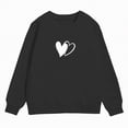 thumbnail image 4 of Godom Toddler Girls' Sweatshirt Girl No Cap Crew-Neck Sweatshirt Long Sleeve Pullover Shirt, 4 of 4