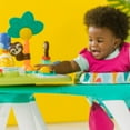 Bright Starts Around We Go 2in1 WalkAround Baby Activity Center & Table, Tropic Cool, Age 6