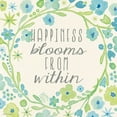 thumbnail image 2 of Marrott, Stephanie 15x15 White Modern Wood Framed Museum Art Print Titled - Happiness Blooms, 2 of 4