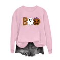 thumbnail image 4 of Enjoytime Halloween Sweatshirts for Women Funny Printed Crew Neck Long Sleeve Tops Fall Fashion Casual Spooky Season Sweatshirt, 4 of 6