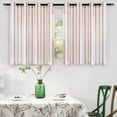 thumbnail image 1 of Cortinas DriftAway, 132 x 91 cm, mezcla de lino, opacas y rayas rojas, 1 of 9