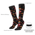 thumbnail image 6 of Fotbe BBQ print Women's Men's Novelty Crew Socks Cotton Socks Knee High Socks for Walking,Running,Nurses,Pregnancy, 6 of 8