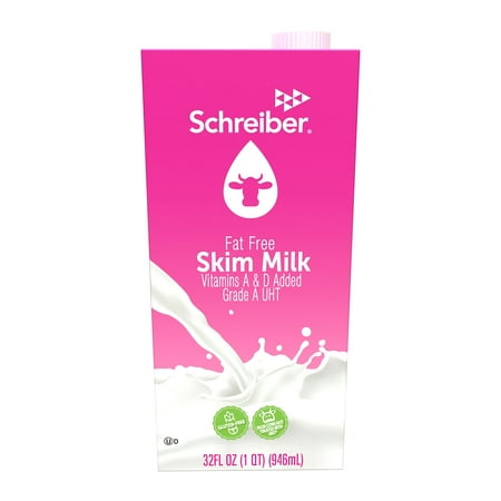 Schreiber Skim Milk  12/32 fl oz 