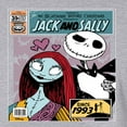 thumbnail image 3 of Disney - The Nightmare Before Christmas - Jack & Sally Since 1993 - Juniors Cropped Cotton Blend T-Shirt, 3 of 5