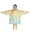 Light Pioneer Flower, variant on Brown Geometric Diamond Pattern Blanket Hoodies for Kids 6-13YR Oversize Wearable Blanket Hoodies for Boys Girls Teens