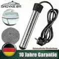 thumbnail image 1 of 3000W Poolheizung Tauchsieder Elektrischer Badewanne Warmwasserbereiter Heizung, 1 of 4