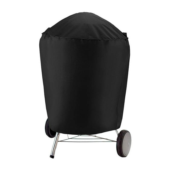 Homoyoyo Heavy Duty Barbecue Cover Waterproof BBQ Cover Black 1Set