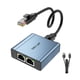 thumbnail image 1 of Cable Divisor Ethernet MT-VIKI 1 a 2 Gigabit 1000 Mbps Cat8, 1 of 6