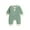 GN1, variant on Ruyang Baby Boys Girls Striped Jumpsuit Cute Long Sleeve Button Down Outfit Crew Neck Footless Fall Winter Warm Bodysuit