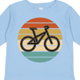 thumbnail image 4 of Inktastic Bicycle Vintage Cyclist Sunset Boys or Girls Long Sleeve Toddler T-Shirt, 4 of 5