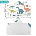 thumbnail image 4 of Yayeee Kids Hooded Towels Toddler Soft Absorbent Beach Bathing Wrap 50" x 23.5", Dinosaur Pattern, 4 of 5
