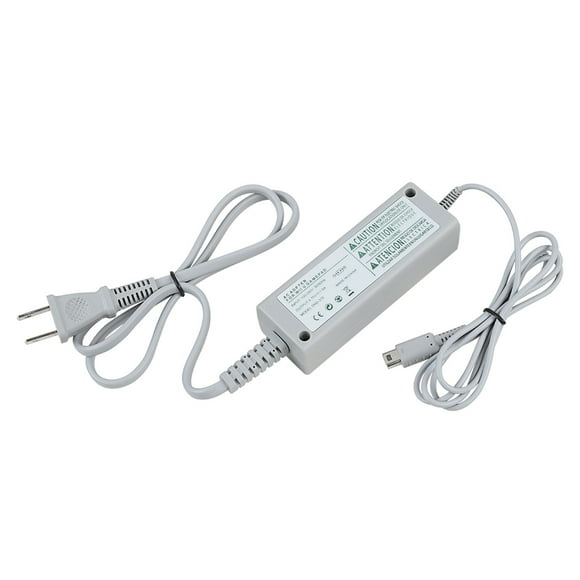 Chargeur de Manette 12W DC4.75V 1.6A Adaptateur Secteur pour WIIU 110-240V Prise US