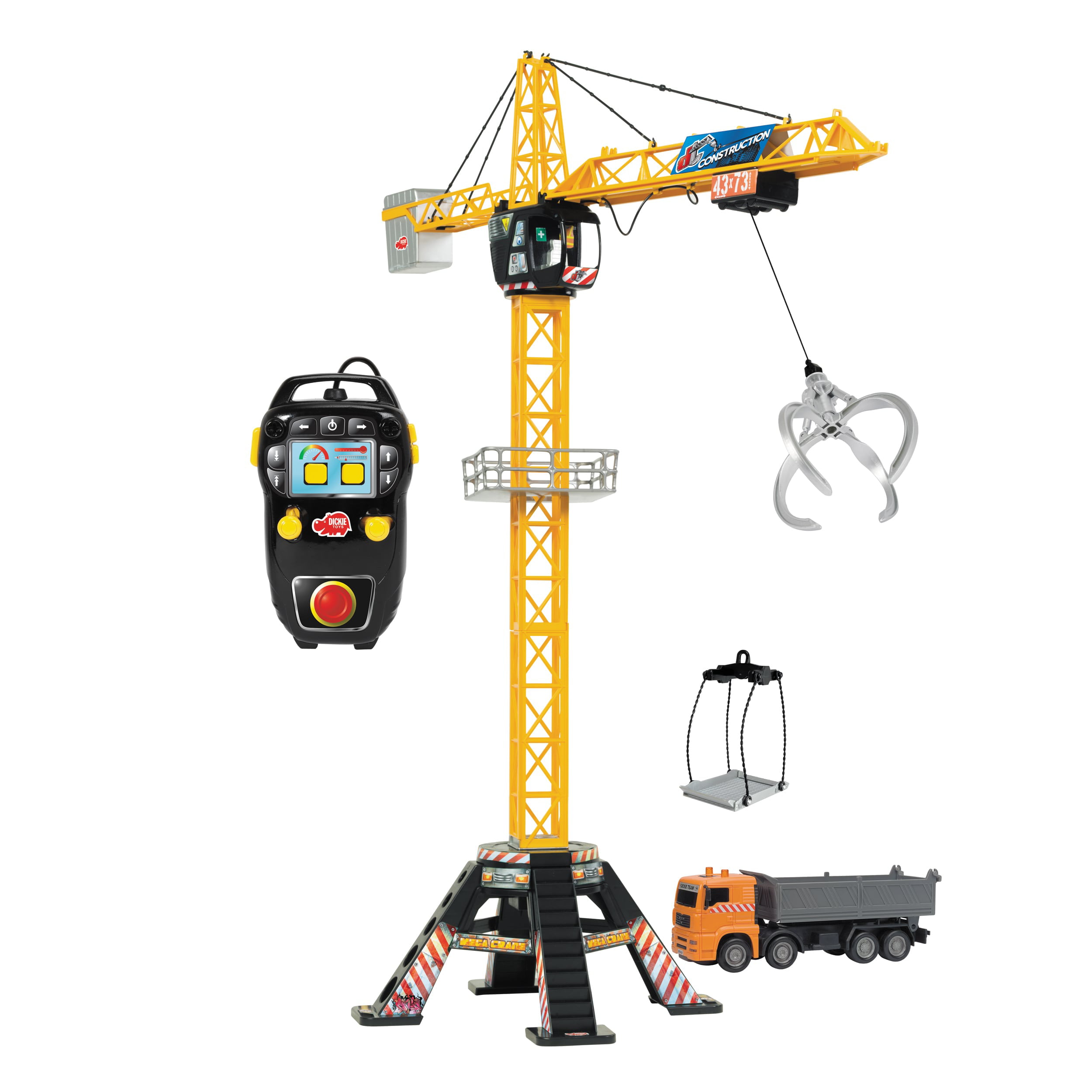 Dickie Toys Mega Crane Remote Control 