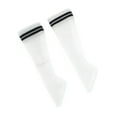 thumbnail image 2 of Calcetines de pantorrilla a escala 1/6, accesorio de vestir para muñecas casuales, calcetines femeninos sin costuras, calcetines casuales negro, 2 of 7