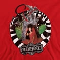 thumbnail image 2 of Beetlejuice Lydia With Worms Unisex Adult Pull-Over Hoodie,Red, 2X-Large, 2 of 6