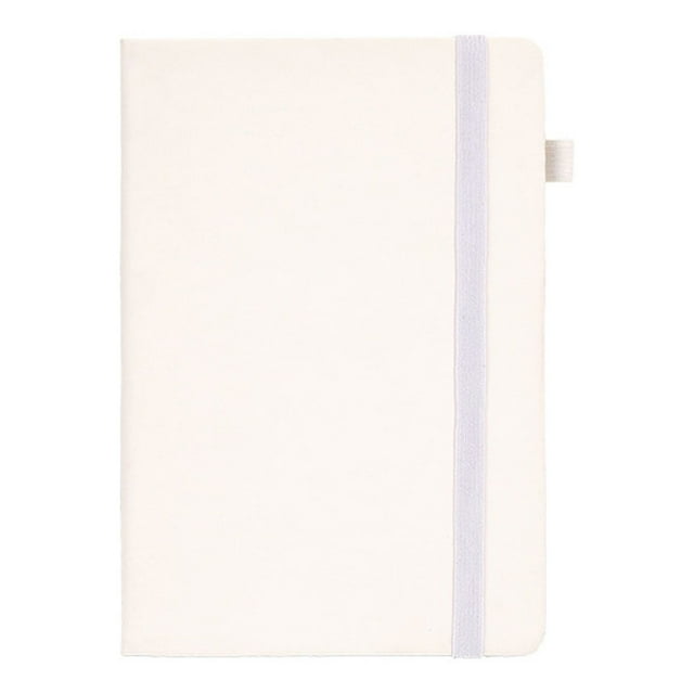 Fournitures de Bureau Carnet de Notes Couleur A5 Journal 100 Feuilles 200 Pages Papier Beige Daolin, Blanc