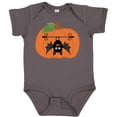 thumbnail image 3 of Inktastic Halloween Pumpkin Funny Bat Boys or Girls Baby Bodysuit, 3 of 5