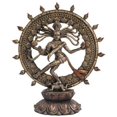 thumbnail image 1 of Hindu Shiva Nataraja Dancing Statue Bronze Finished, 1 of 3