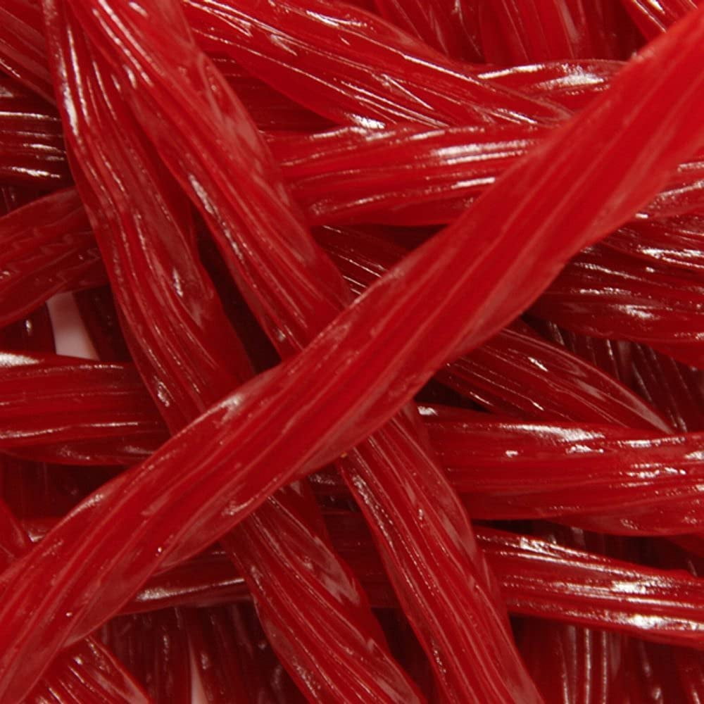YANKEETRADERS® Cherry Red Licorice Twists, 4 lbs, Pack of 4