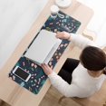 thumbnail image 3 of Long Mouse Pads for Desk,Pioneer Flower Floral Print Pattern Desk Mats on Top Of Desks, Desk Mouse Pad Extra Large with 3mm Non-Slip Base and Stitched Edge for Gaming,Office,Work,Home 31.5"x11.8", 3 of 6