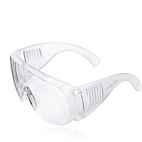 2 PCS ZHIKE Clear Anti-Fog and Scratch Reduction Goggle for Work and Sport Safety Glasses Women Men