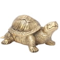 thumbnail image 2 of Tortuga Feng Shui, latón puro, hecha a mano, longevidad, tortuga Fengshui, tortuga de latón, diseño personalizado, 2 of 7