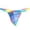 a01Blue, variant on Transparent Mesh Sheer G-String Thong for Men Low Rise Breathable Bulge Pouch G-String Underpants Y-Back Lightweight Underwear Black XL