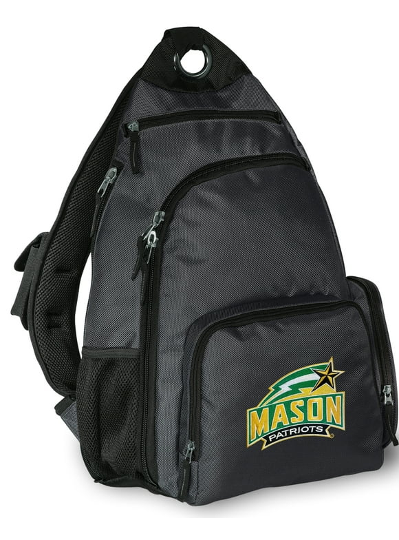 George Mason Backpack Single Strap GMU Sling Backpack