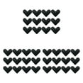 thumbnail image 3 of Guardoinrt 12x Grippers For Non Slide And Curling Washable Reusable And Reliable Black Black Heart-shaped 3Set, 3 of 6