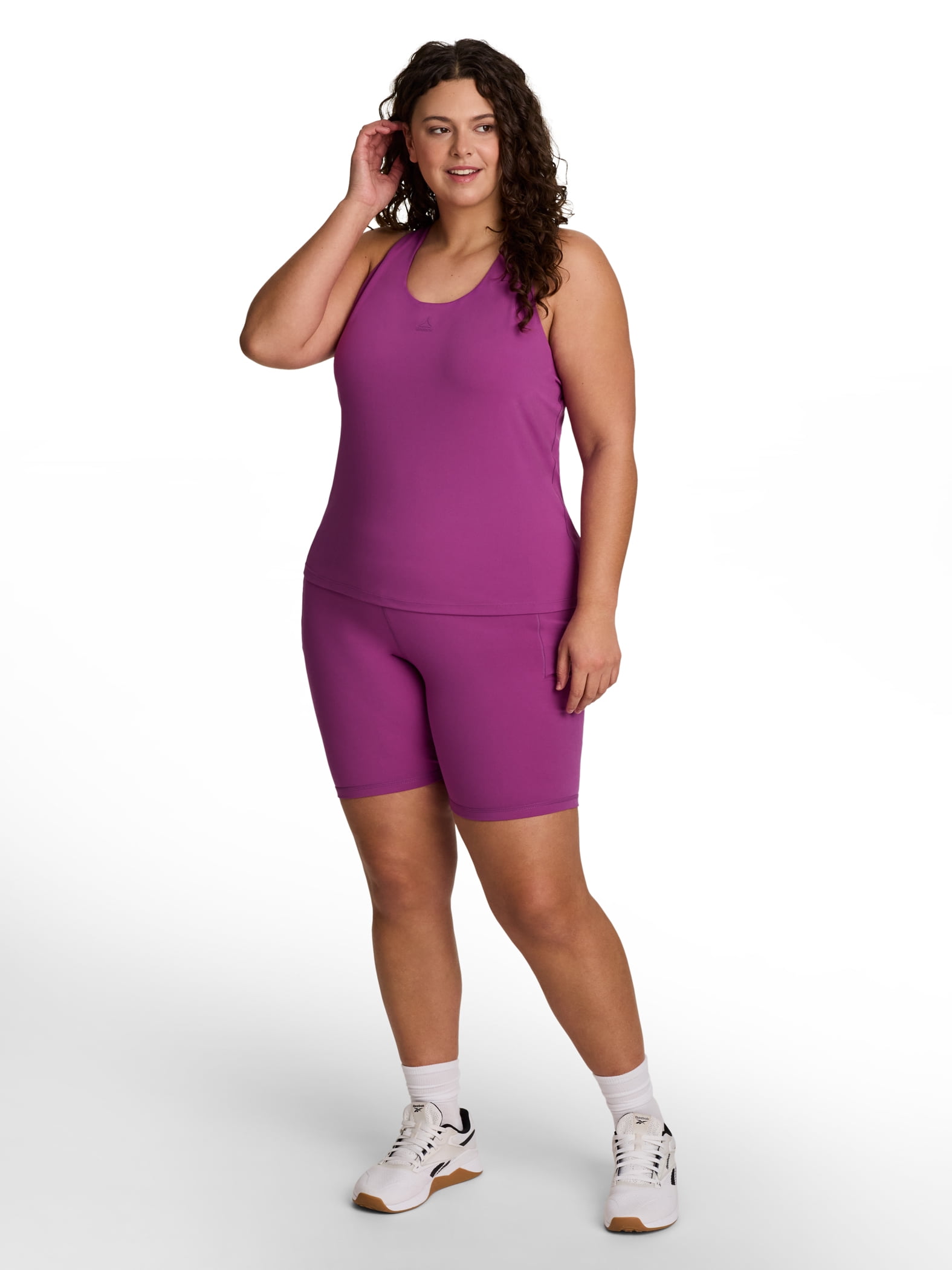 Reebok Women's Medium Impact Move Bra Tank with Removable Cups, Sizes XS-4X