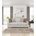thumbnail image 2 of Christine Upholstered Sloped Arm Sofa Beige, 2 of 12