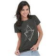 thumbnail image 4 of Triangle Whale Symbolic Spirit Animal Womens Fitted Plus Size Graphic Tee Brisco Brands 2X, 4 of 4