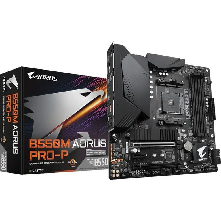 CPU Ryzen7 5700G,B550M Aorus Pro-P,DDR4 16GB AORUS B550M AORUS PRO-P Motherboard, AMD B550 Chipset, AM4 Socket