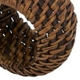 thumbnail image 5 of Saro Lifestyle Woven Rattan Napkin Ring (Set of 4), 5 of 5