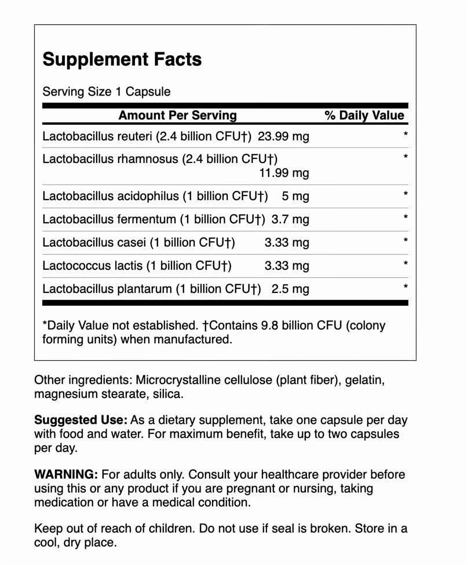 Swanson FemFlora - Feminine Probiotic Supplement Supporting Flora of the Mouth, GI Tract, and Vagina - Probiotics for Women with 9 Billion CFU Per Capsule - (60 Capsules) (3 Pack)