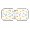 thumbnail image 7 of Disketp 2 Piece Little Elephant Pattern Windshield Sunshades,Folding Windshield Sun Shade For Car Suv Trucks Sedan,Blocks Uv Rays Sun Visor Protector-Large, 7 of 7