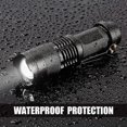 thumbnail image 4 of Mini LED Flashlight, 5 Pack 350 Lumens 3 Modes (No Battery), 4 of 5