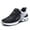 Black, variant on Women's Orthopedic Walking Shoes - Wide Width Toe Box, Arch Support for Plantar Fasciitis | Comfortable Tennis Sneakers for Daily Wear