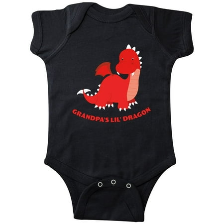 

Inktastic Grandpa s Lil Dragon Gift Baby Boy or Baby Girl Bodysuit