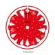 thumbnail image 3 of Falda para Árbol de Navidad de 90 Cm | Base de Poliéster Rojo con Estampado de Estrellas Doradas | Tapete Decorativo Duradero para Árbol de Navidad | Protege El Suelo de La Savia de Las Agujas de Pin, 3 of 6