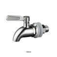 thumbnail image 4 of Grifo de espiga Toystoory dispensador de agua de acero inoxidable plateado superficie lisa fácil de limpiar 12 mm, 4 of 6