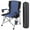 Blue, variant on Thehsnt Heavy Duty Folding Fishing Chair with Rod Holder – 330 lbs Capacity, All Terrain Portable Camping Chair with Cup Holder & Side Pocket