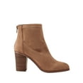 thumbnail image 5 of Melrose Ave Women's Vegan Suede Back Zip Block Heel Bootie, 5 of 6