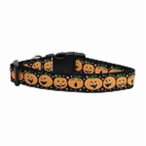Halloween Pet Dog Cat Nylon Collar or Leash, "Pumpkins"