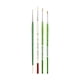 thumbnail image 2 of Colibrix Pinceles Delineadores 4 Pieza COLIBRIX Kit de pinceles, 2 of 4