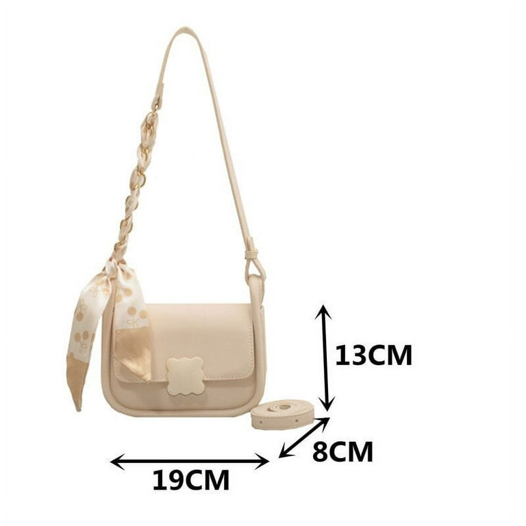 CoCopeaunt Small Handbags for Women Flap Female Bag Wide Strap