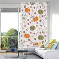 thumbnail image 5 of Coolnut Blackout Curtains Farmhouse Curtains for Window Treatments 84 inches Thanksgiving Pumpkin Pattern Floor to Ceiling Curtains Cafe Curtains, 5 of 7