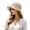 Beige, variant on Hollow out Crochet Sun Hats for Women Foldable Packable Wide Brim Woven Bucket Hat Summer Beach Hat
